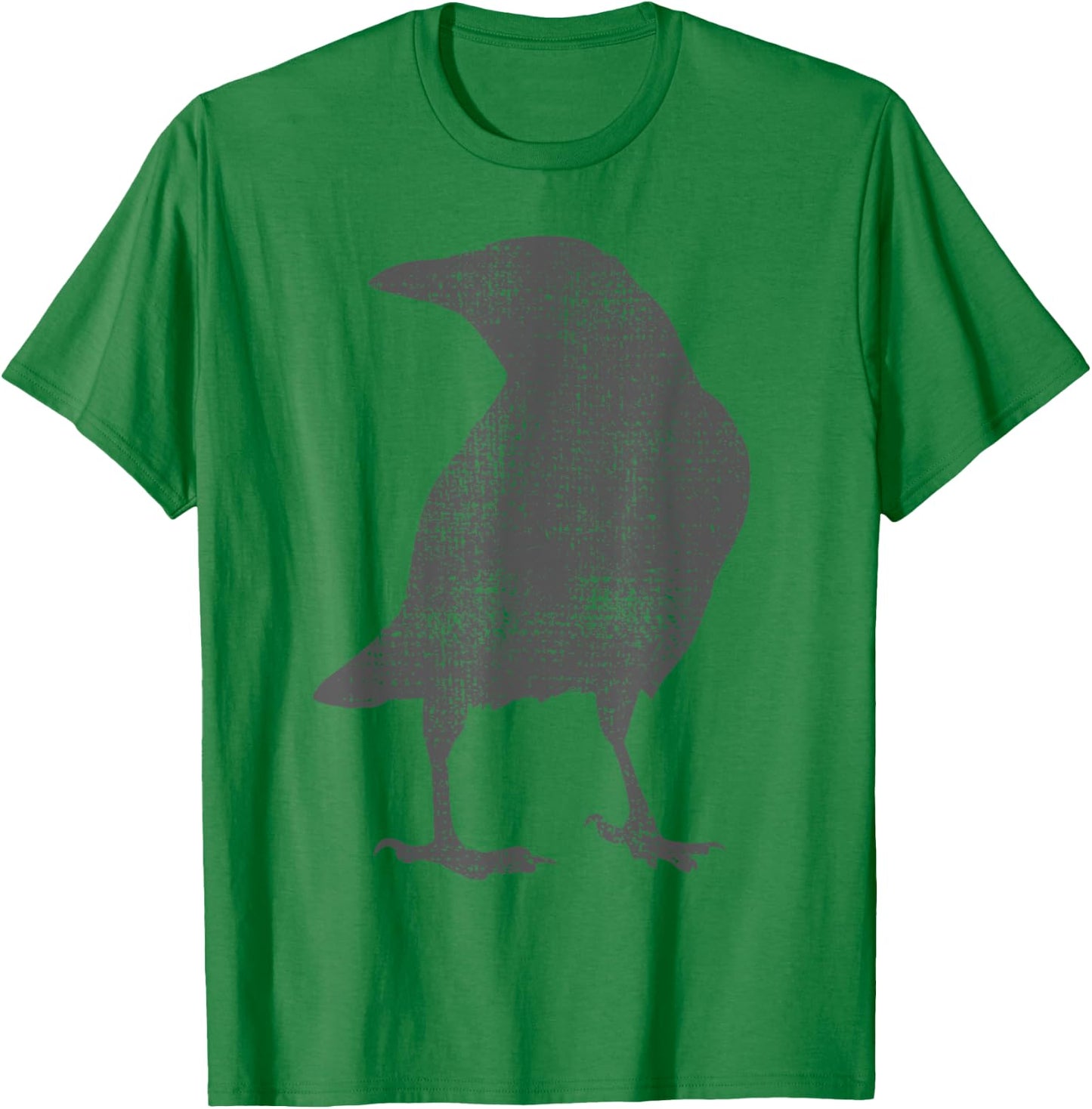 Crow Blackbird Raven Bird Vintage T-Shirt - T-Shirt | Irish Green