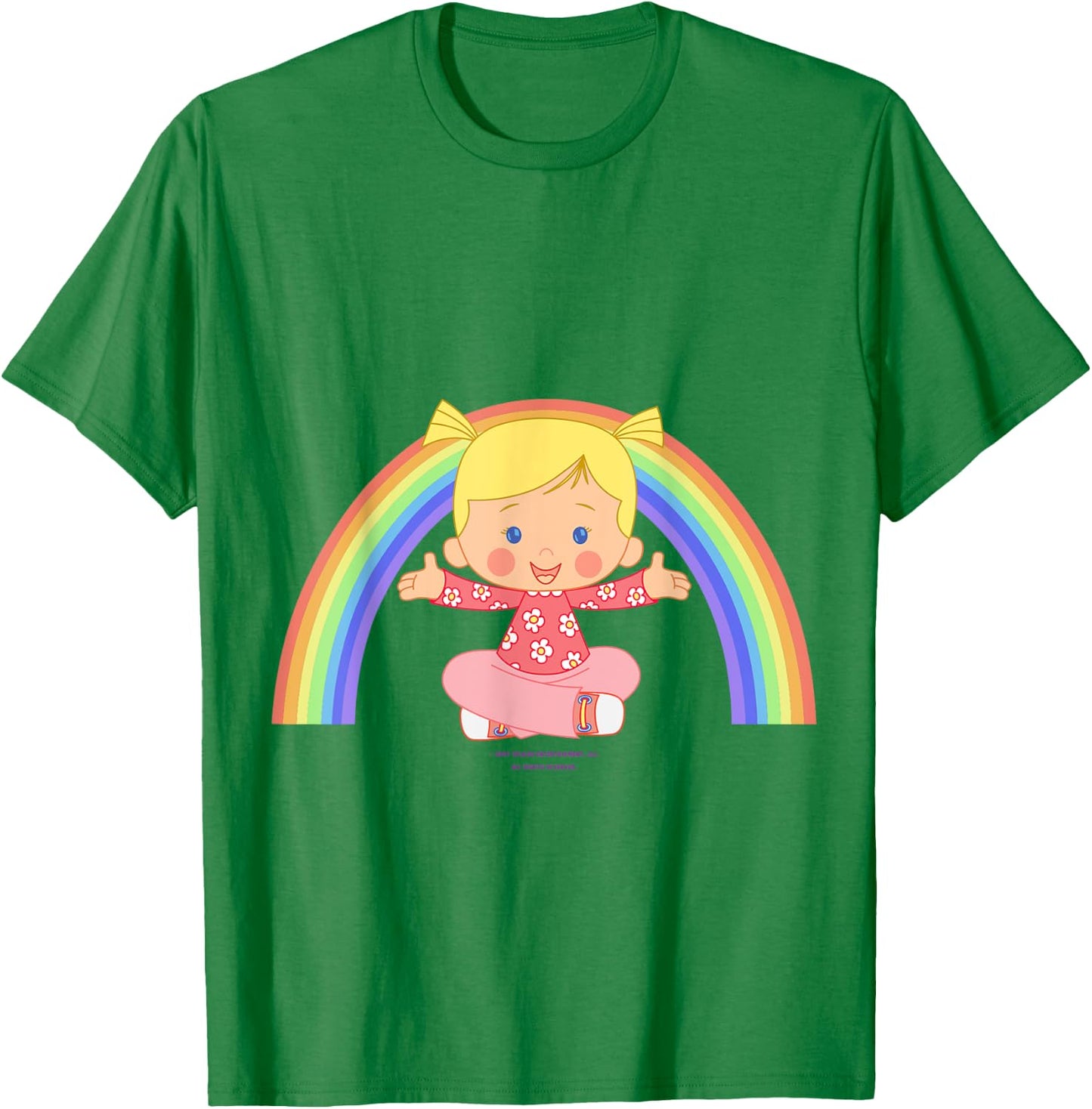 Chloe's Closet: Rainbow T-Shirt - T-Shirt | Irish Green