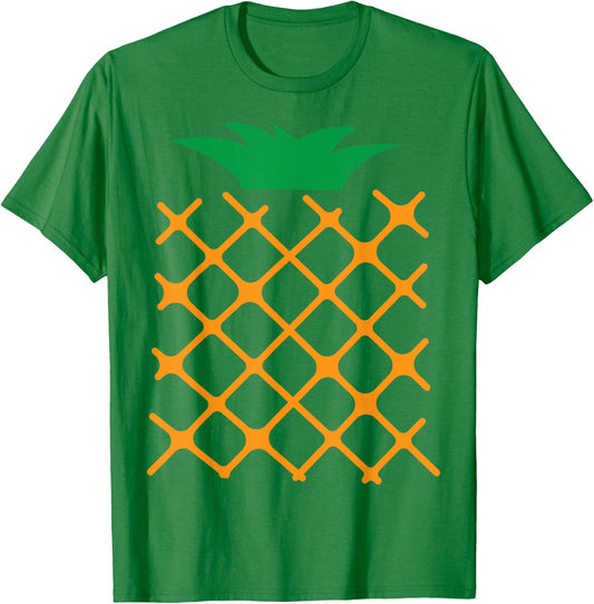 Pineapple Halloween Matching Fruit Group Costume Shirt T-Shirt - T-Shirt | Irish Green