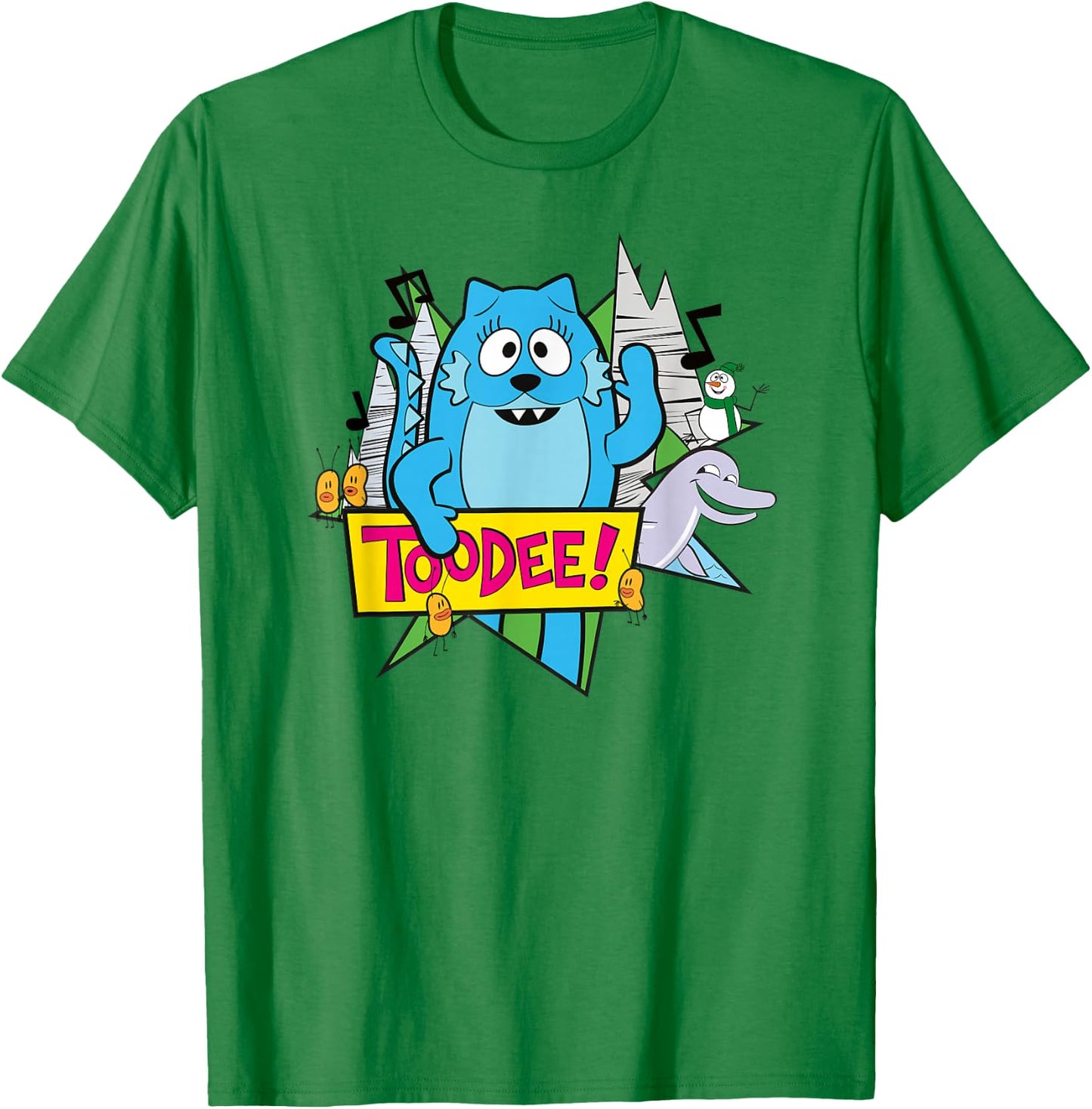Yo Gabba Gabba - Classic Toodee 01 T-Shirt - T-Shirt | Irish Green