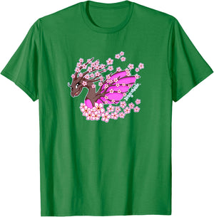 DragonVale: Sakura Dragon T-Shirt - T-Shirt | Irish Green