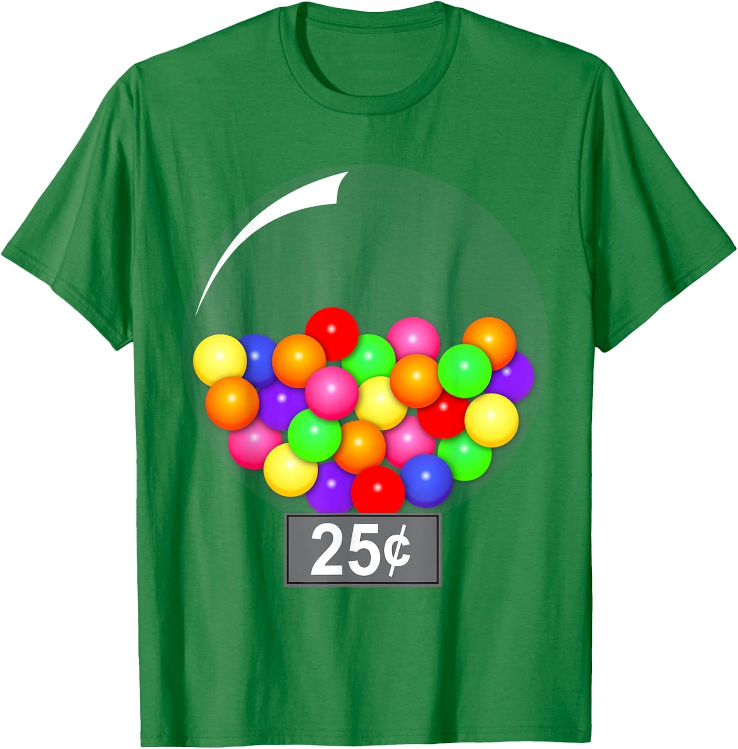 Gumball Machine Quarter Couples Halloween Costume T-Shirt - T-Shirt | Irish Green