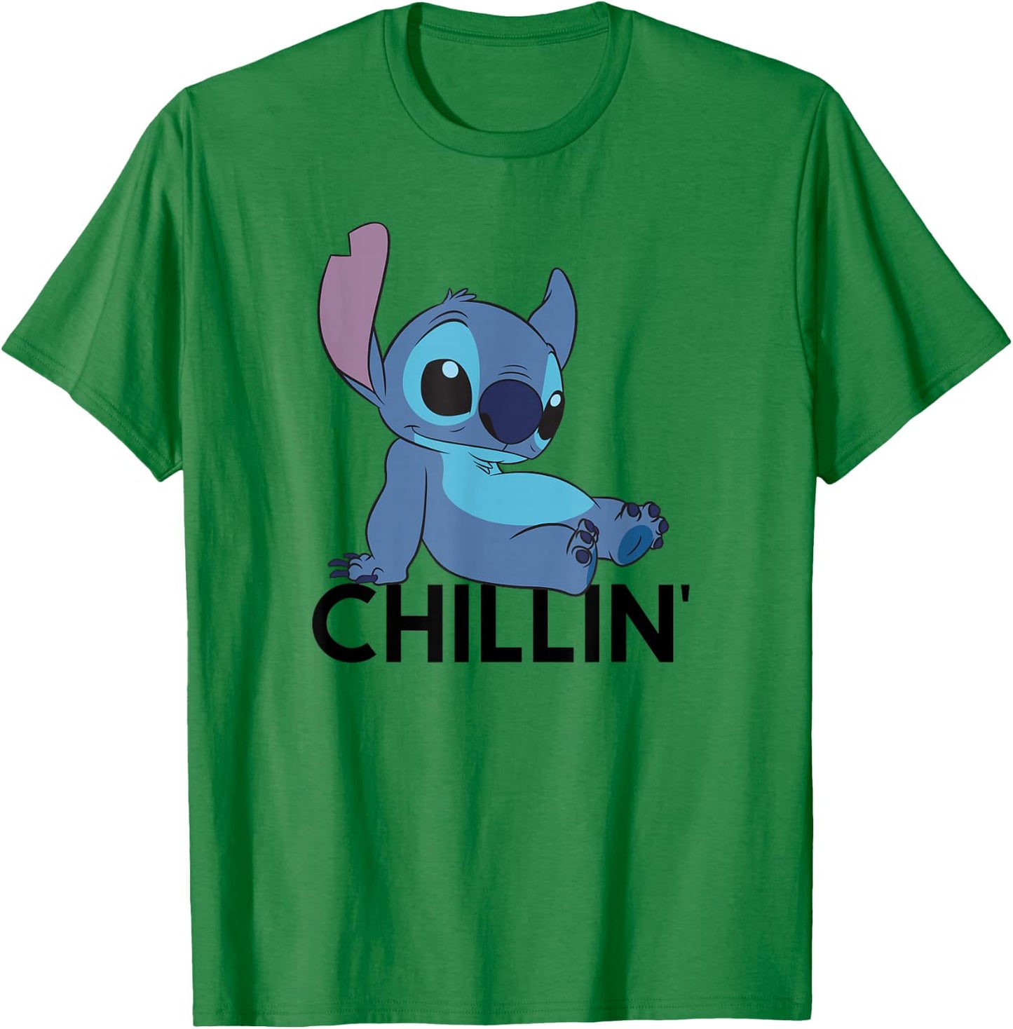 Lilo & Stitch - Chillin T-Shirt - T-Shirt | Irish Green