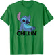 Lilo & Stitch - Chillin T-Shirt - T-Shirt | Irish Green