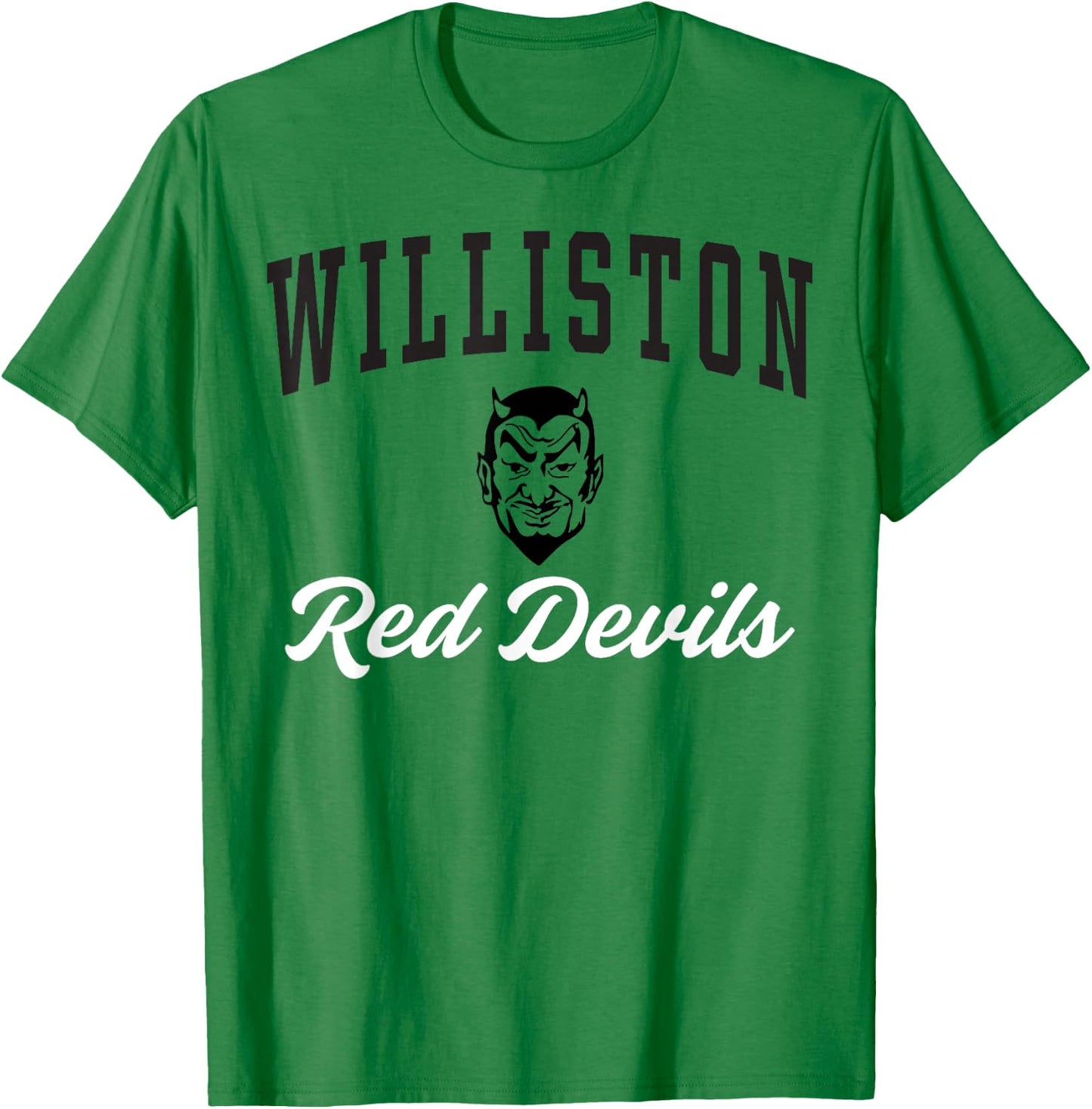 Williston High School Red Devils C3 T-Shirt - T-Shirt | Irish Green