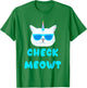 Check Meowt Caticorn T shirt T-Shirt - T-Shirt | Irish Green