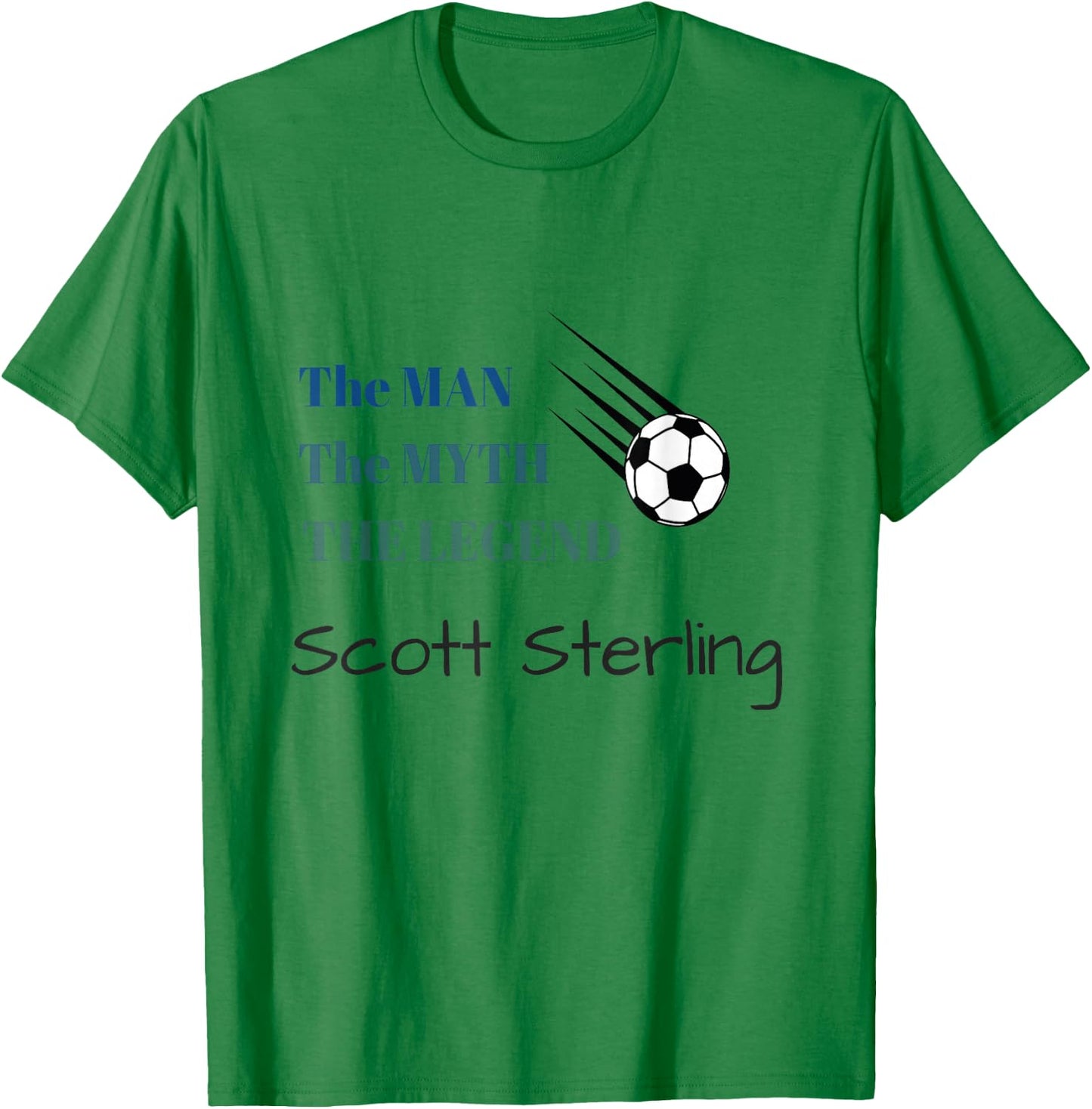 Scott Sterling T shirt Studio C Soccer goalie fan wear T-Shirt - T-Shirt | Irish Green