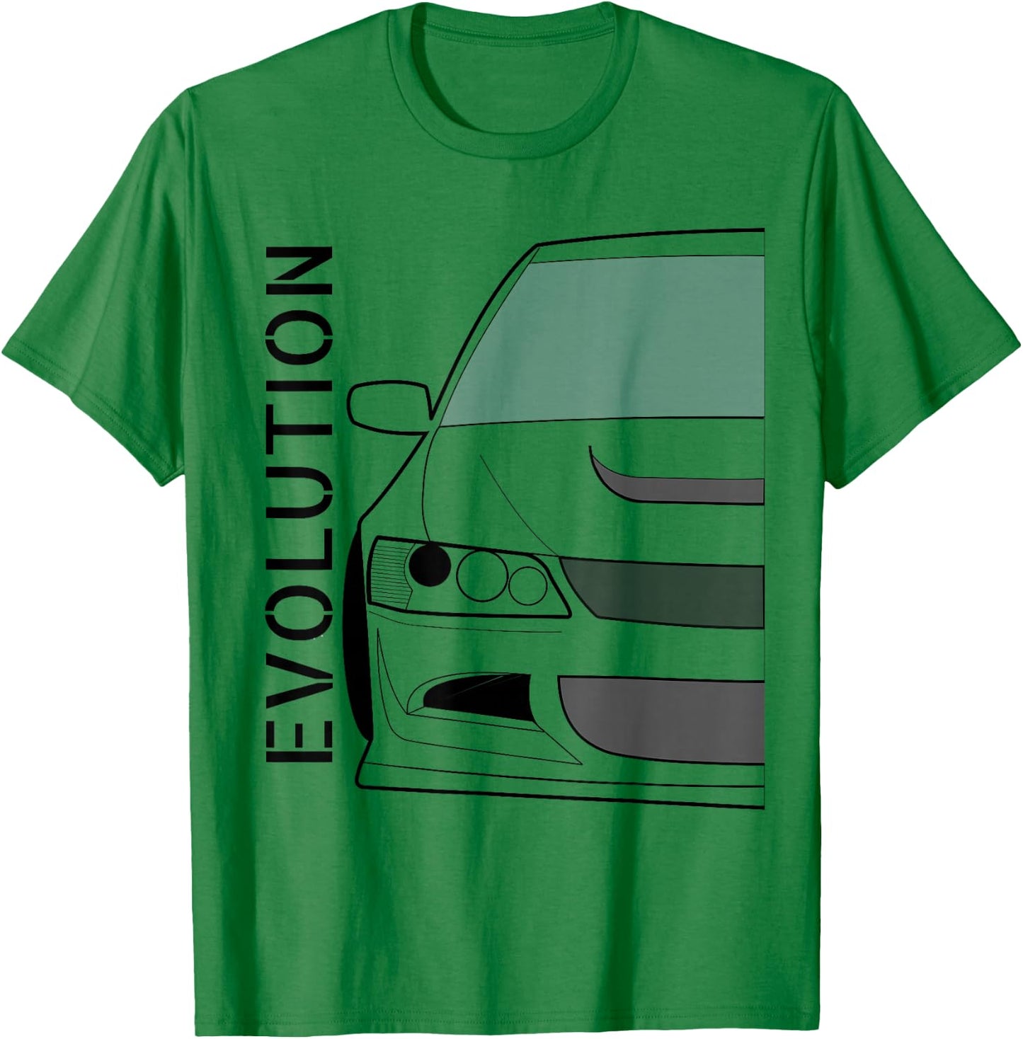 Evolution VIII Evo 8 JDM Classic AWD Turbo Rally Legend T-Shirt - T-Shirt | Irish Green