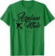 Airplane Mode Adventurer Traveler Wanderlust Women Gift T-Shirt - T-Shirt | Irish Green