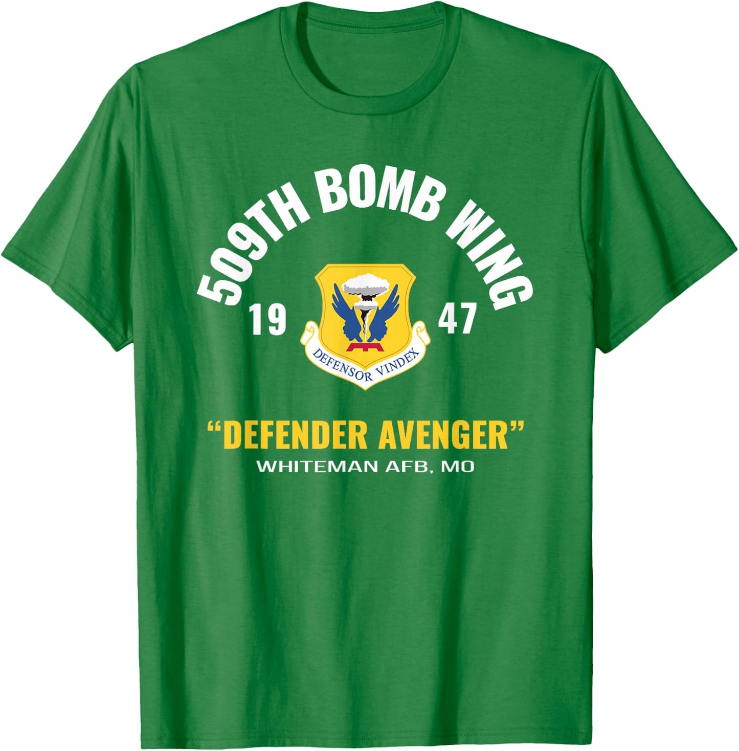 Military 509th Bomb Wing T-Shirt - T-Shirt | Irish Green
