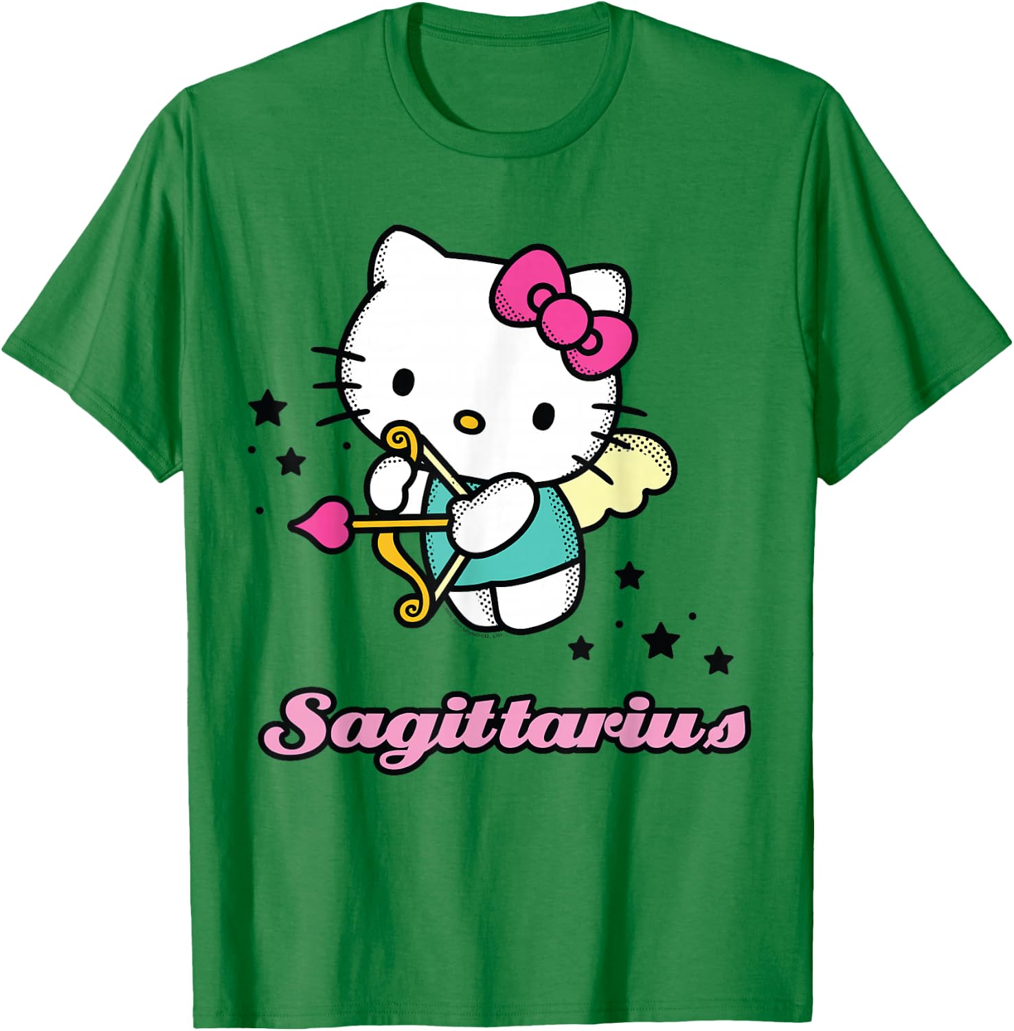 Hello Kitty Zodiac Sagittarius Shirt T-Shirt - T-Shirt | Irish Green