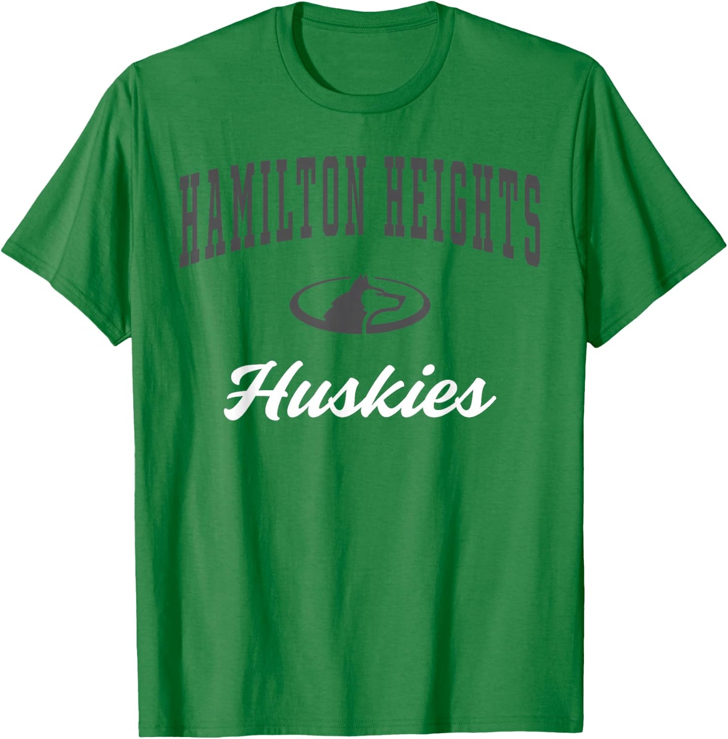 Hamilton Heights High School Huskies T-Shirt - T-Shirt | Irish Green