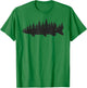 Northern Pike Treeline Fisherman Angling T-Shirt - T-Shirt | Irish Green