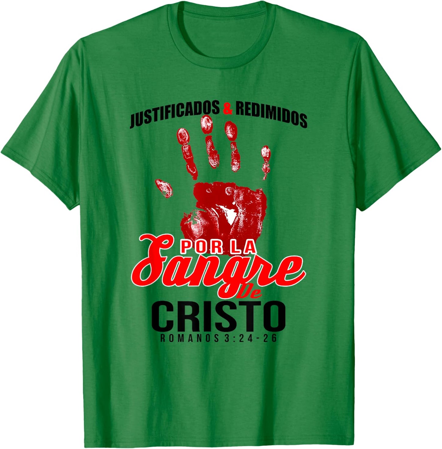 Camisas Cristianas En Espanol T-Shirt - T-Shirt | Irish Green