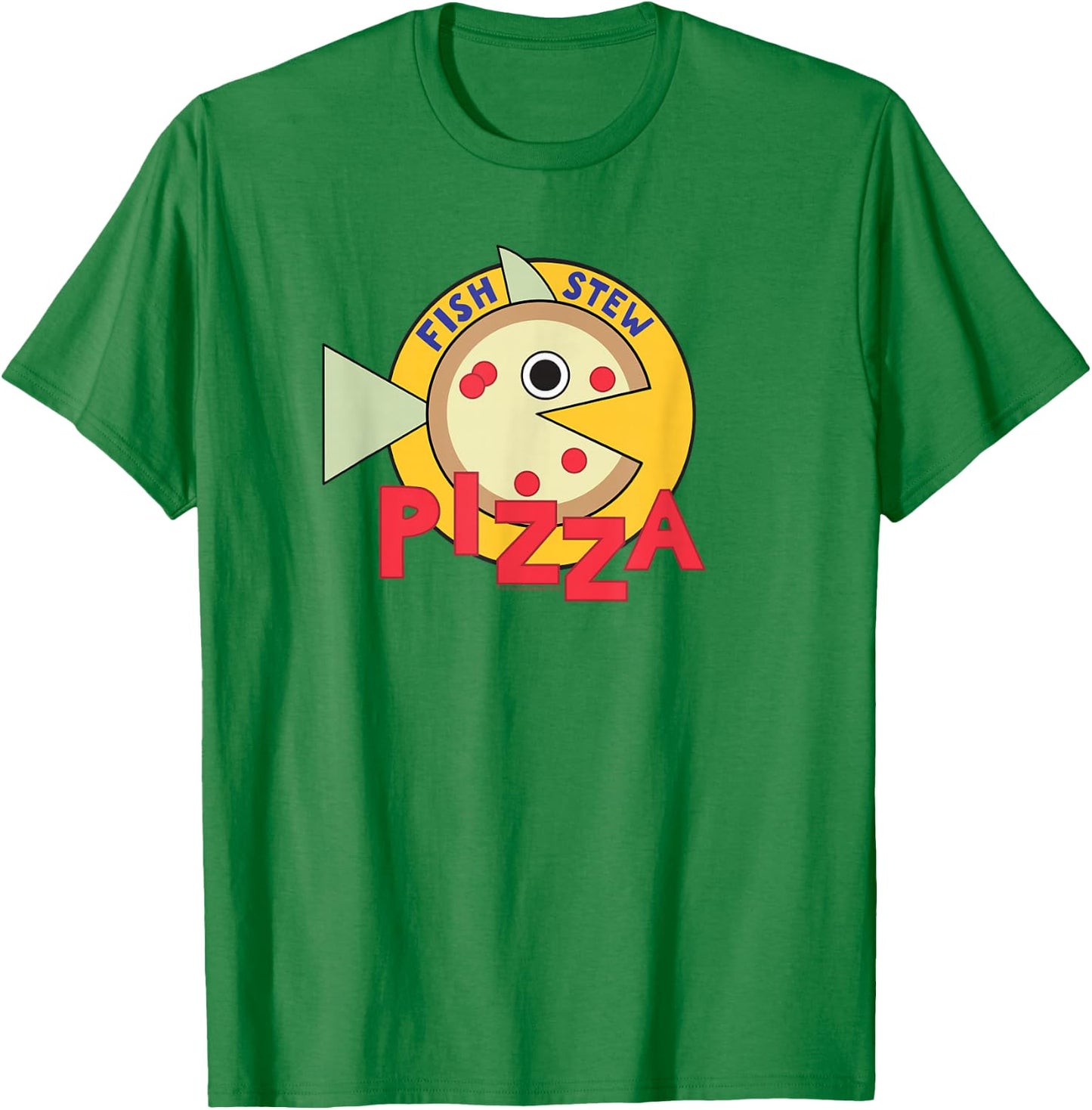 Steven Universe Fish Stew Pizza T-Shirt - T-Shirt | Irish Green