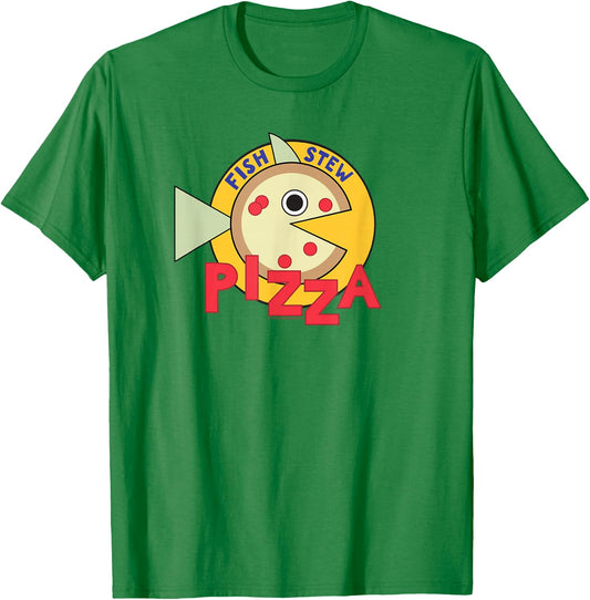 Steven Universe Fish Stew Pizza T-Shirt - T-Shirt | Irish Green