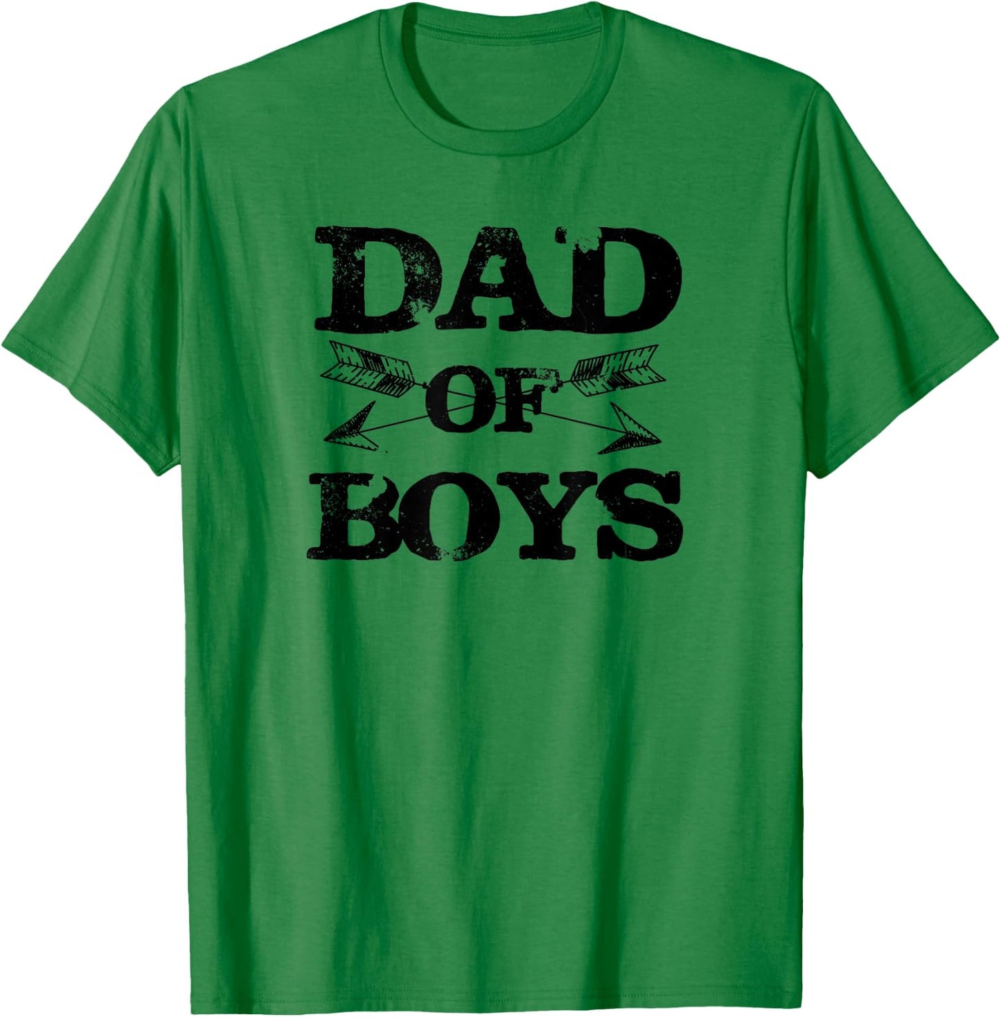 Dad Of Boys Cool Funny Daddy Fathers Day Gift Dads Men T-Shirt - T-Shirt | Irish Green