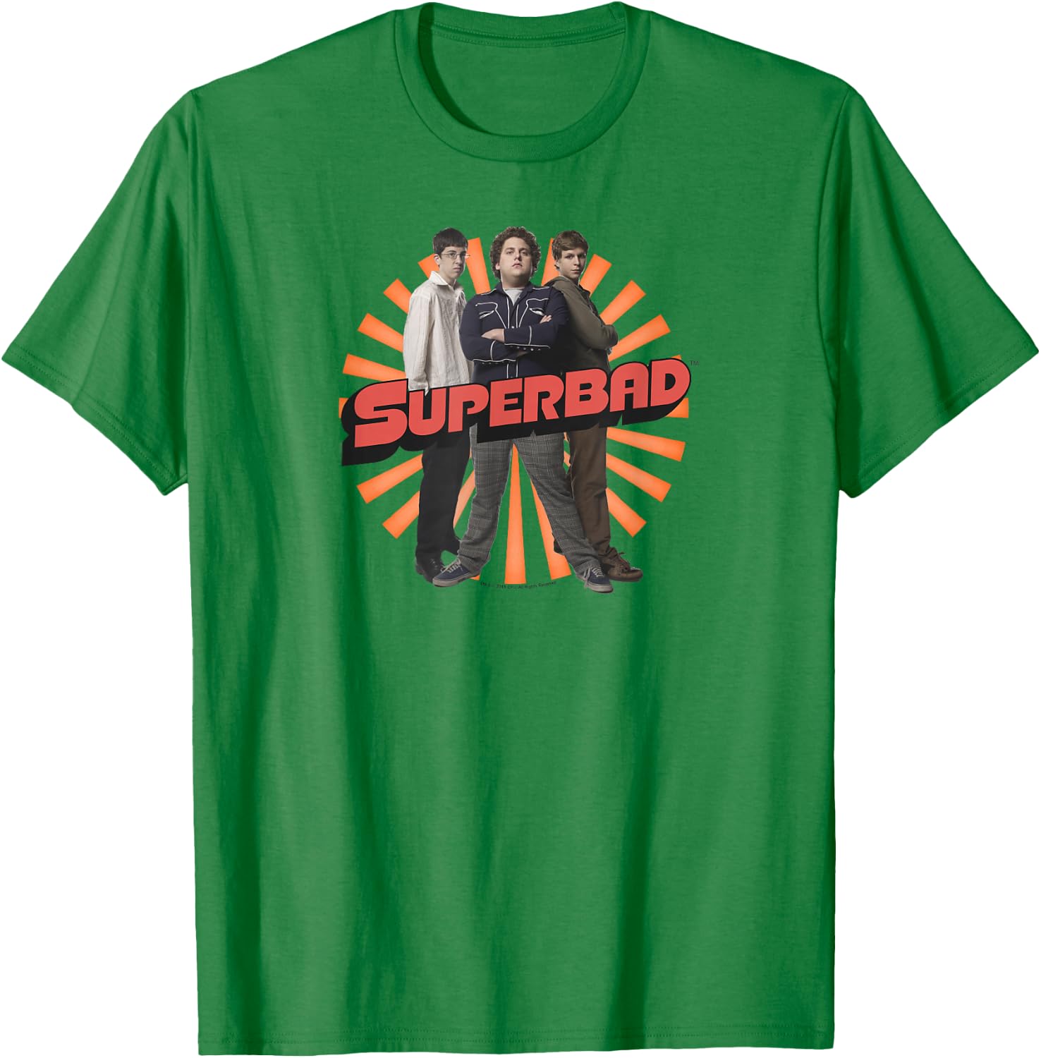 Superbad Group Vintage Sunburst T-Shirt - T-Shirt | Irish Green
