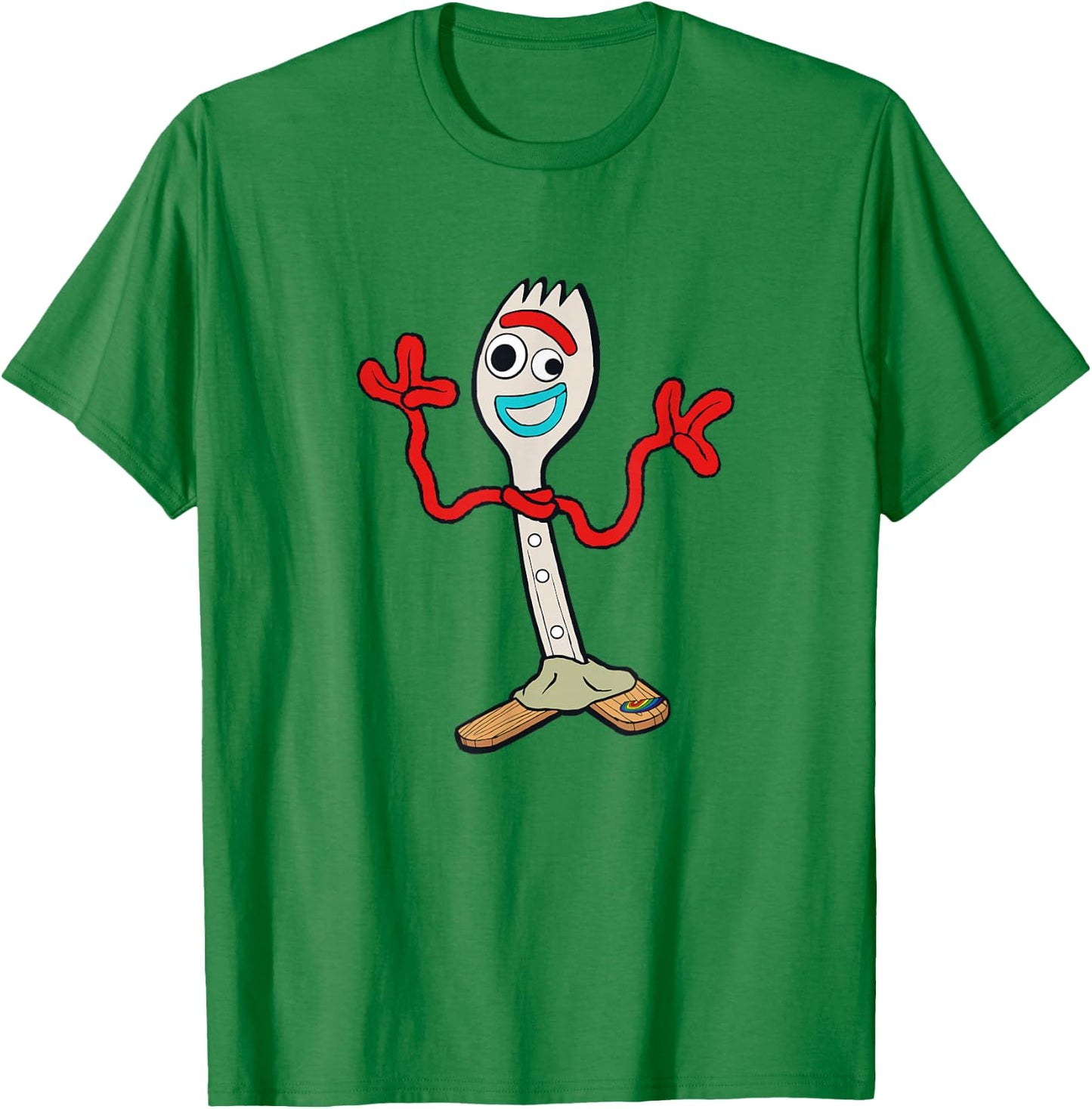 Disney Pixar Toy Story 4 Forky T-Shirt - T-Shirt | Irish Green