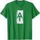 Appalachian Trail White Paint AT Trail Marker T Shirt T-Shirt - T-Shirt | Irish Green