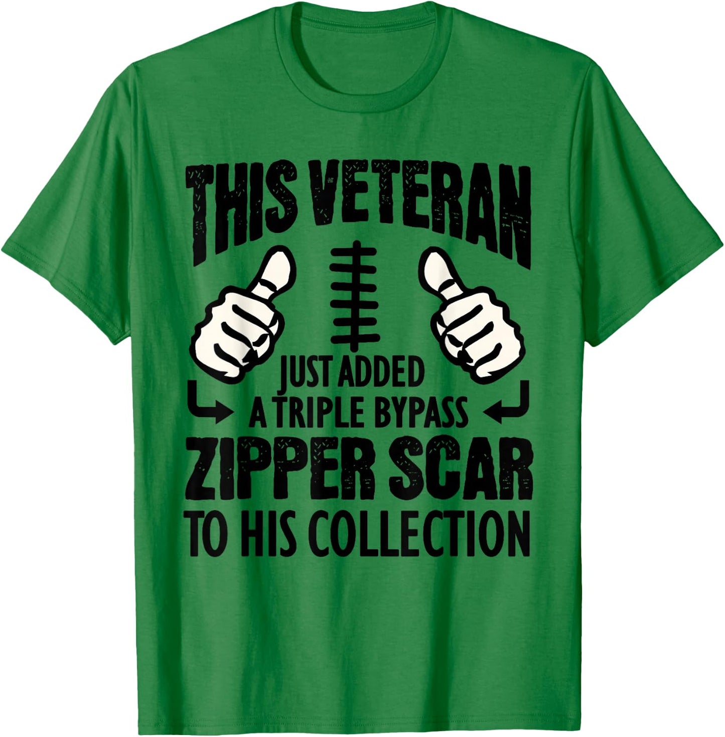 Heart Surgery Recovery Gift Veteran Triple Bypass Survivors T-Shirt - T-Shirt | Irish Green