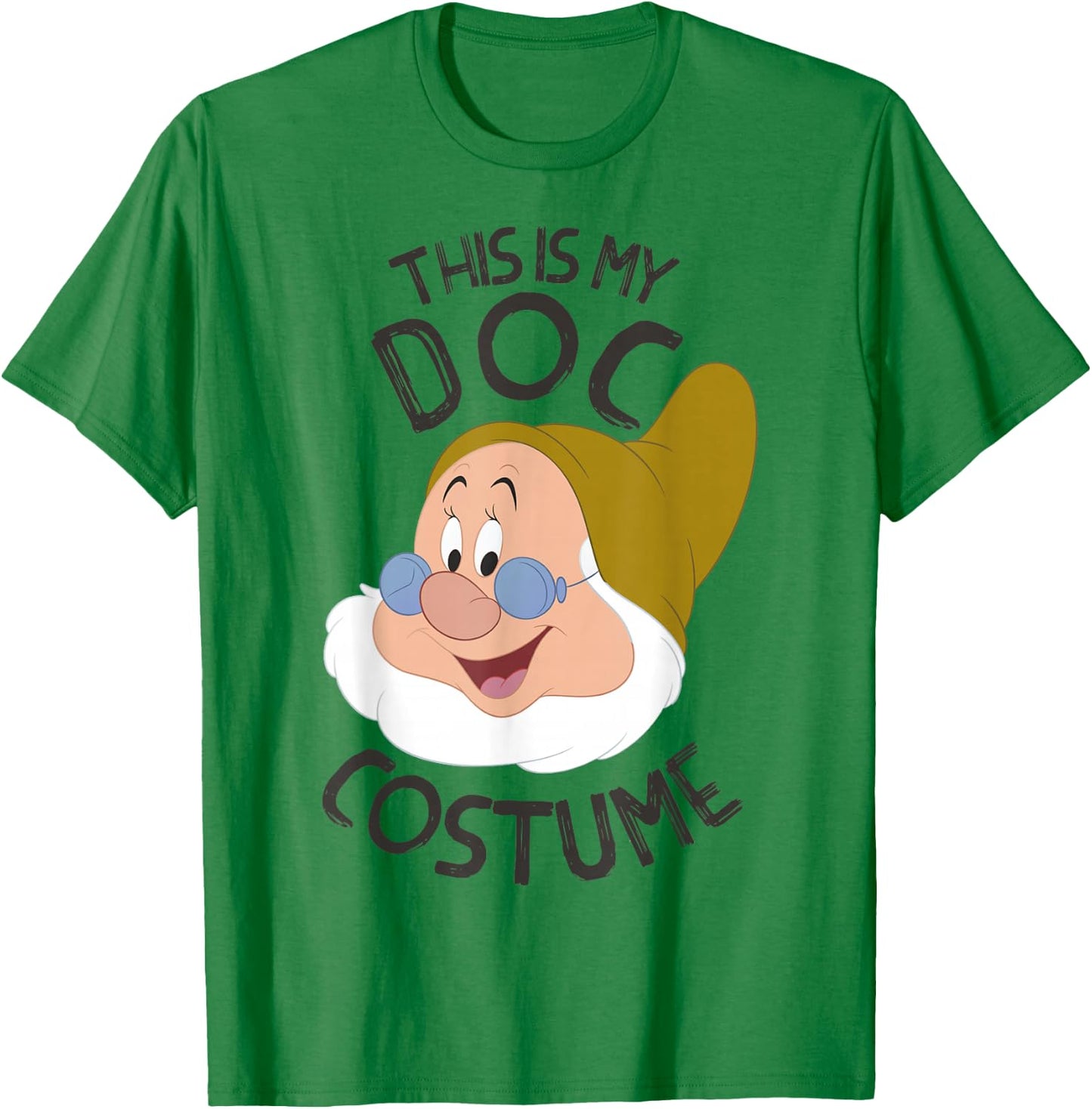 Disney Snow White This is My Doc Costume Halloween T-Shirt - T-Shirt | Irish Green