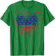 Cute American Flag Heart USA Patriotic 4th of July T-Shirt - T-Shirt | Irish Green