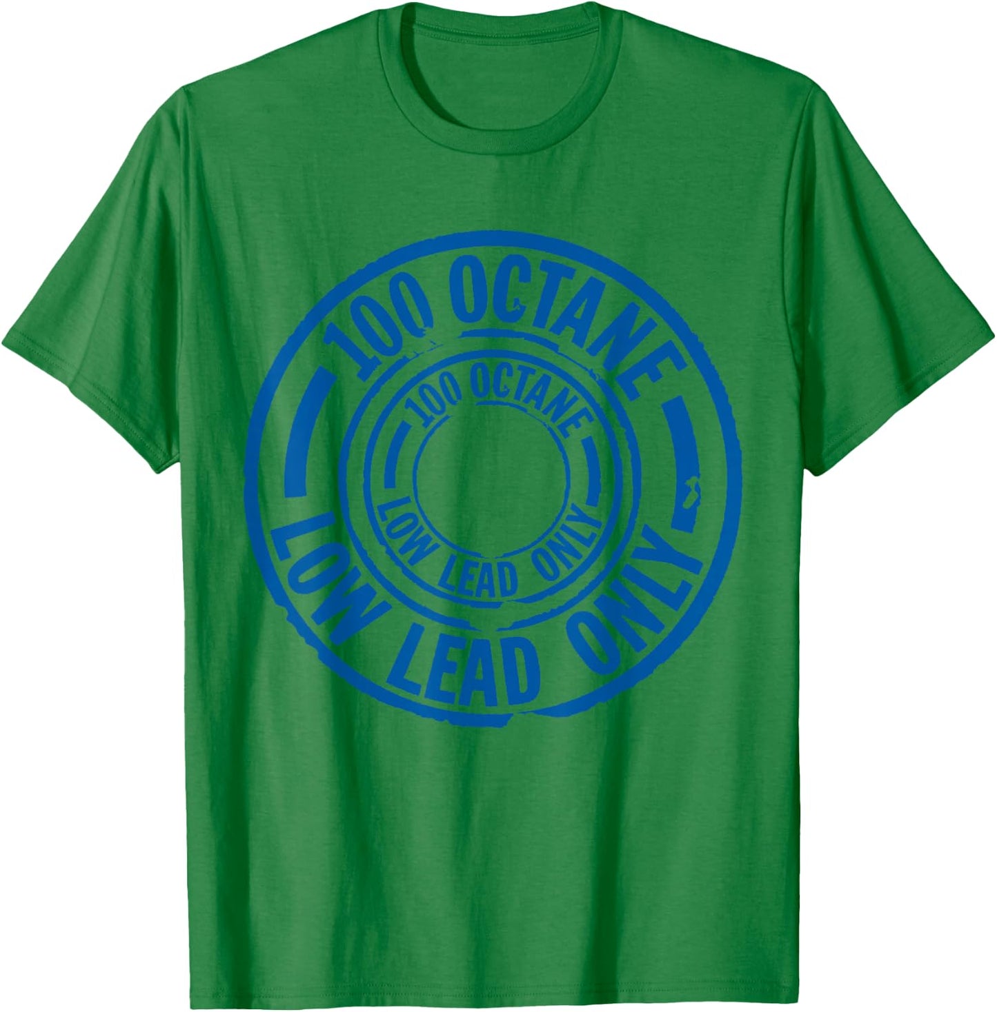 100LL General Aviation Pilot Flying Airplane T-Shirt - T-Shirt | Irish Green