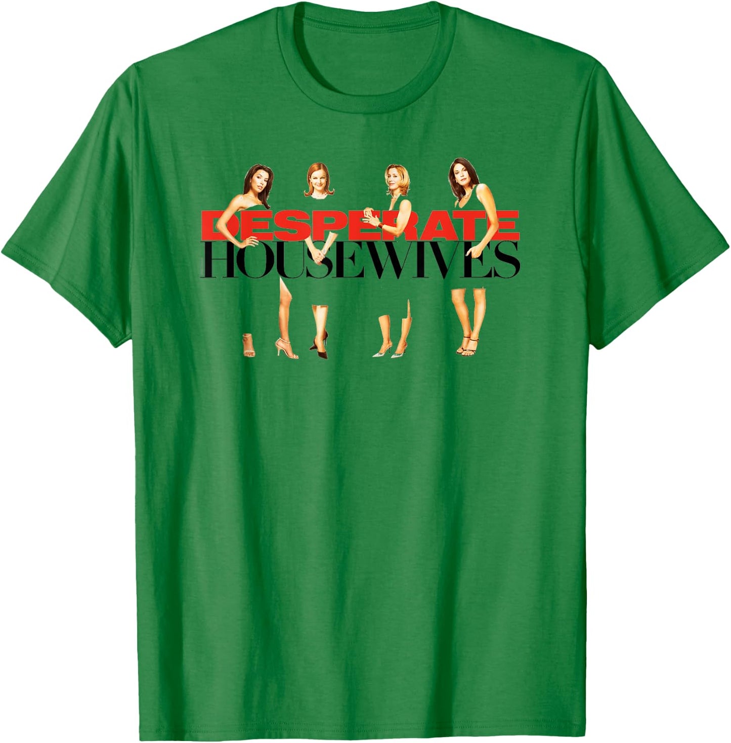 Desperate Housewives Logo Ladies T-Shirt - T-Shirt | Irish Green