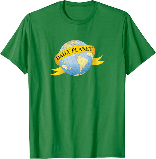Smallville Daily Planet Logo T-Shirt - T-Shirt | Irish Green