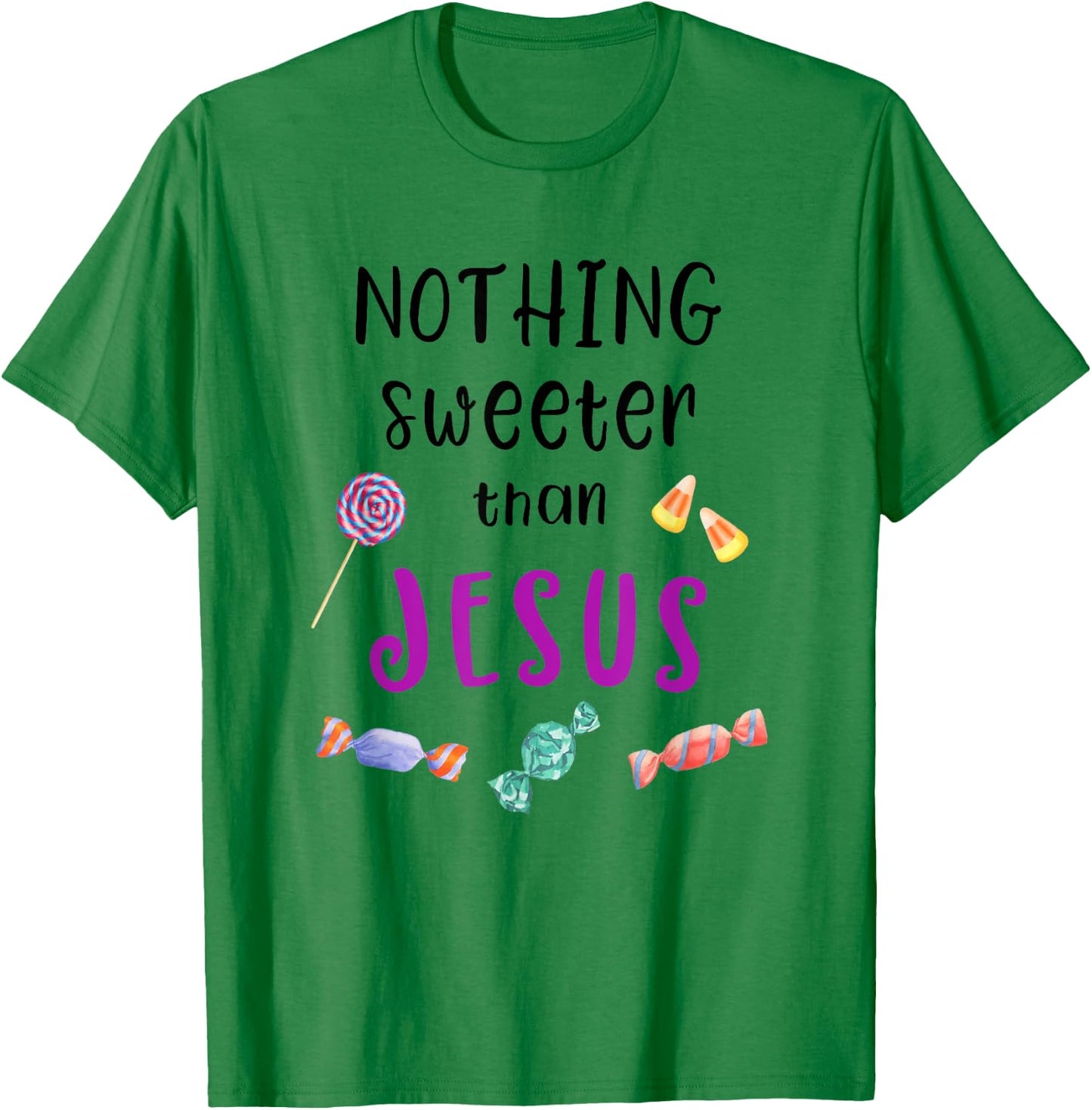 Jesus Trunk Or Treat Candy For Christians T-Shirt - T-Shirt | Irish Green