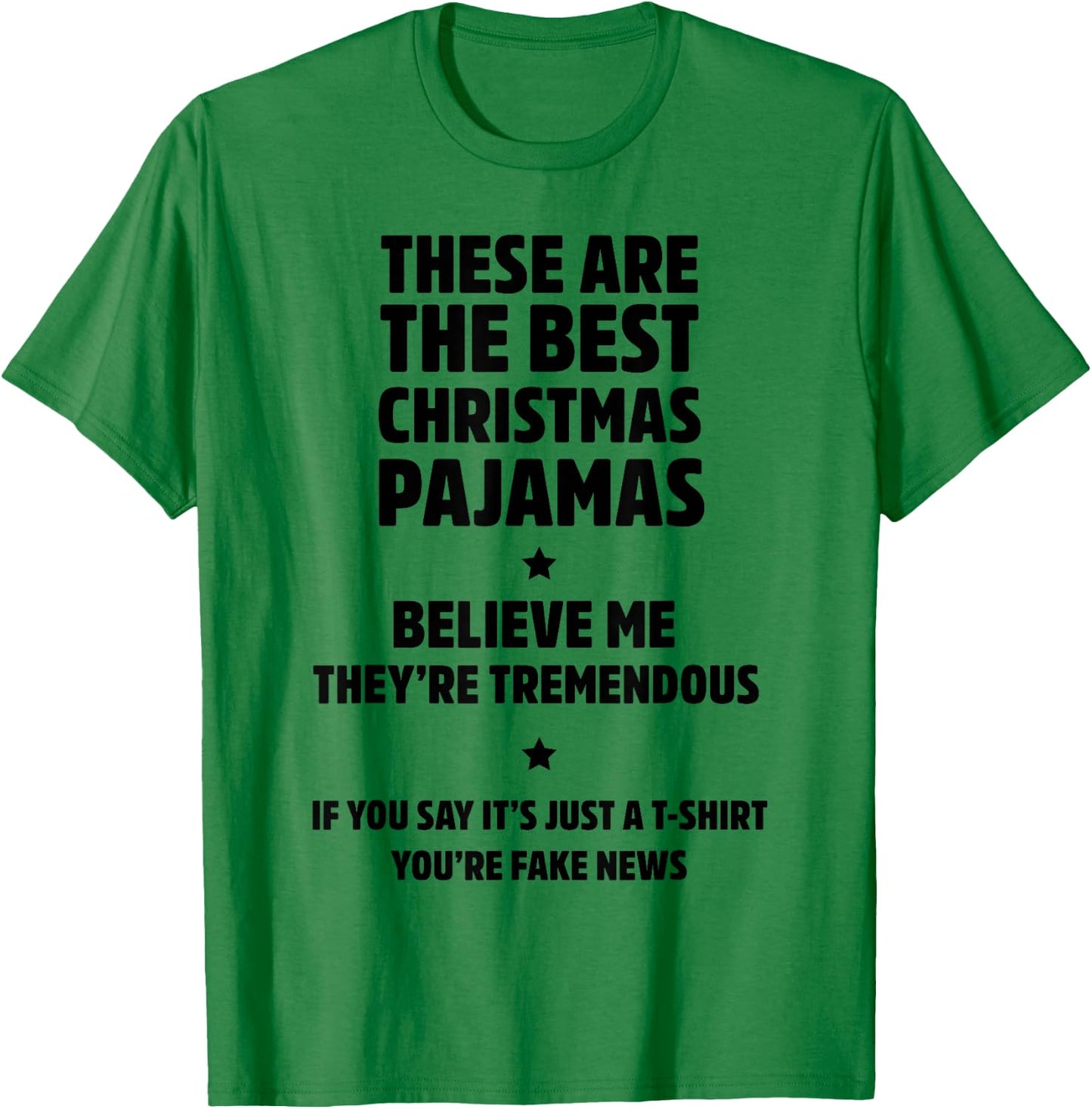 Hilarious Family Christmas Pajama Set, Trump Gifts Shirt T-Shirt - T-Shirt | Irish Green
