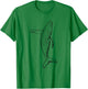 Humpback Whale | Playful And The Whales T-Shirt - T-Shirt | Irish Green