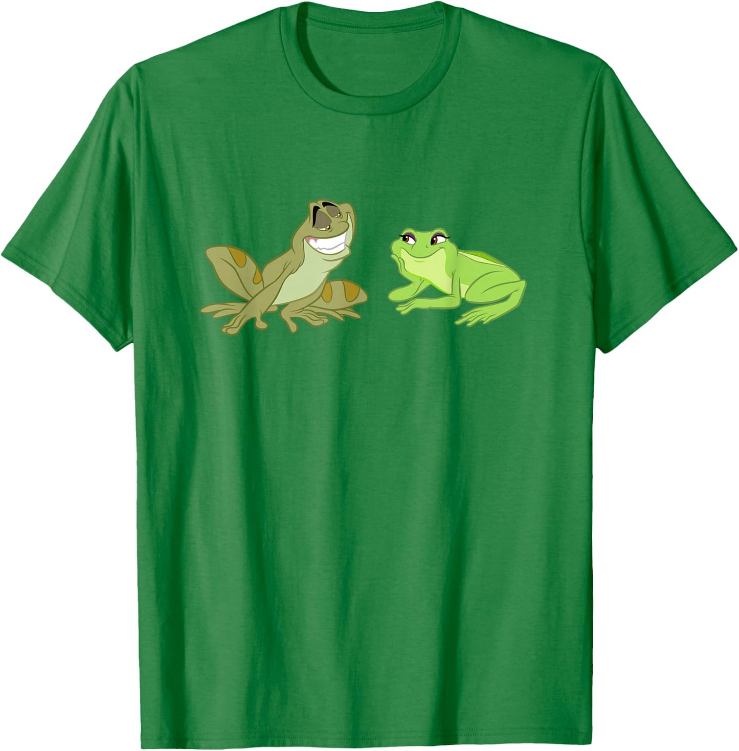 Disney The Princess and The Frog Tiana and Naveen Small T-Shirt - T-Shirt | Irish Green