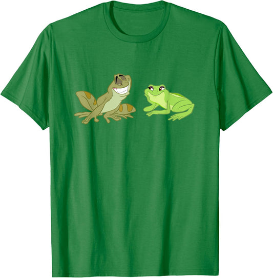 Disney The Princess and The Frog Tiana and Naveen Small T-Shirt - T-Shirt | Irish Green