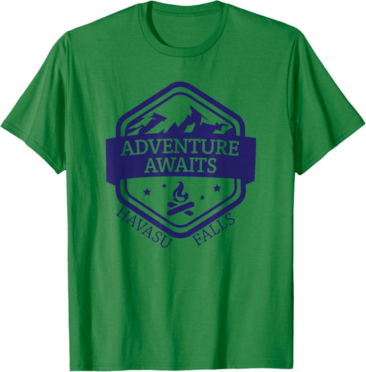 Havasu Falls t shirt - Havasupi Arizona hiking / camping T-Shirt - T-Shirt | Irish Green
