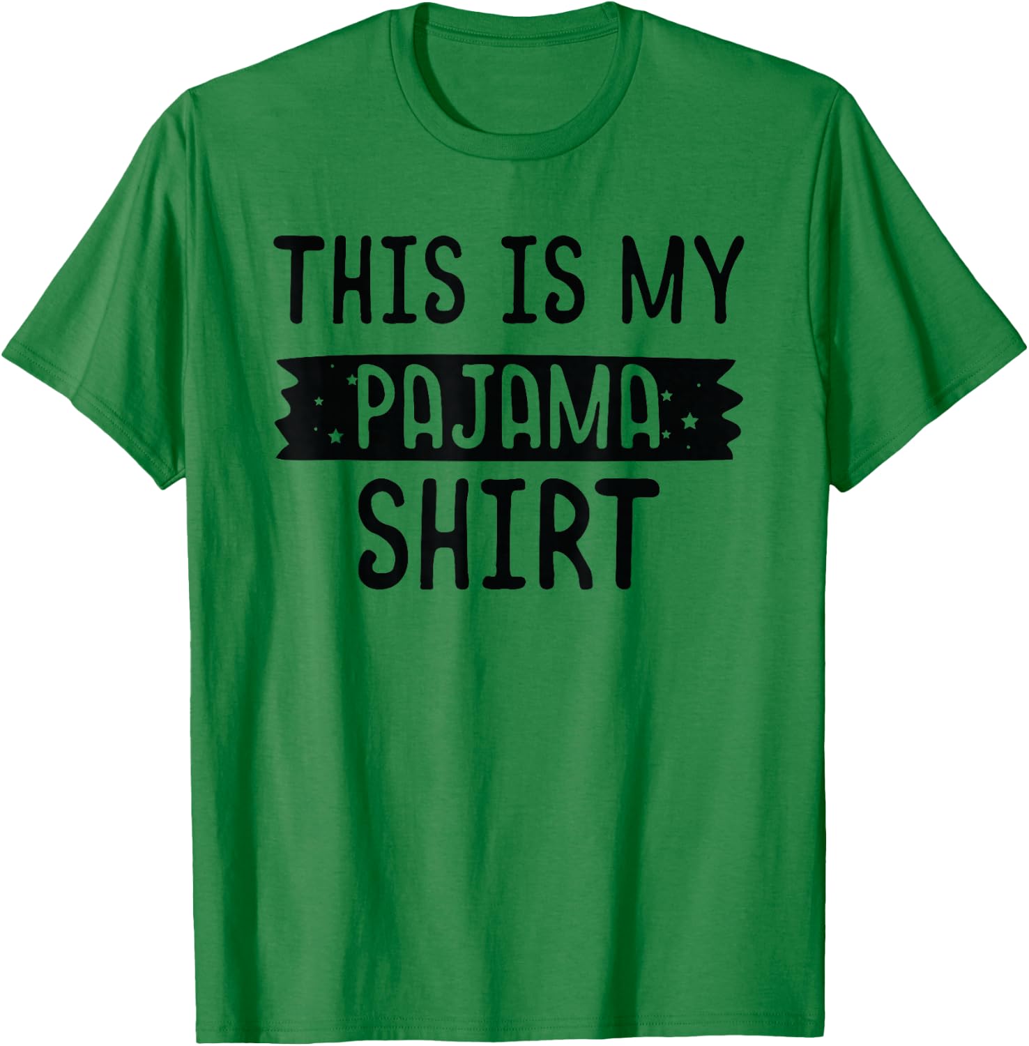This is My Pajama PJ Top Teen Boys Girls Bedtime Kids T-Shirt - T-Shirt | Irish Green
