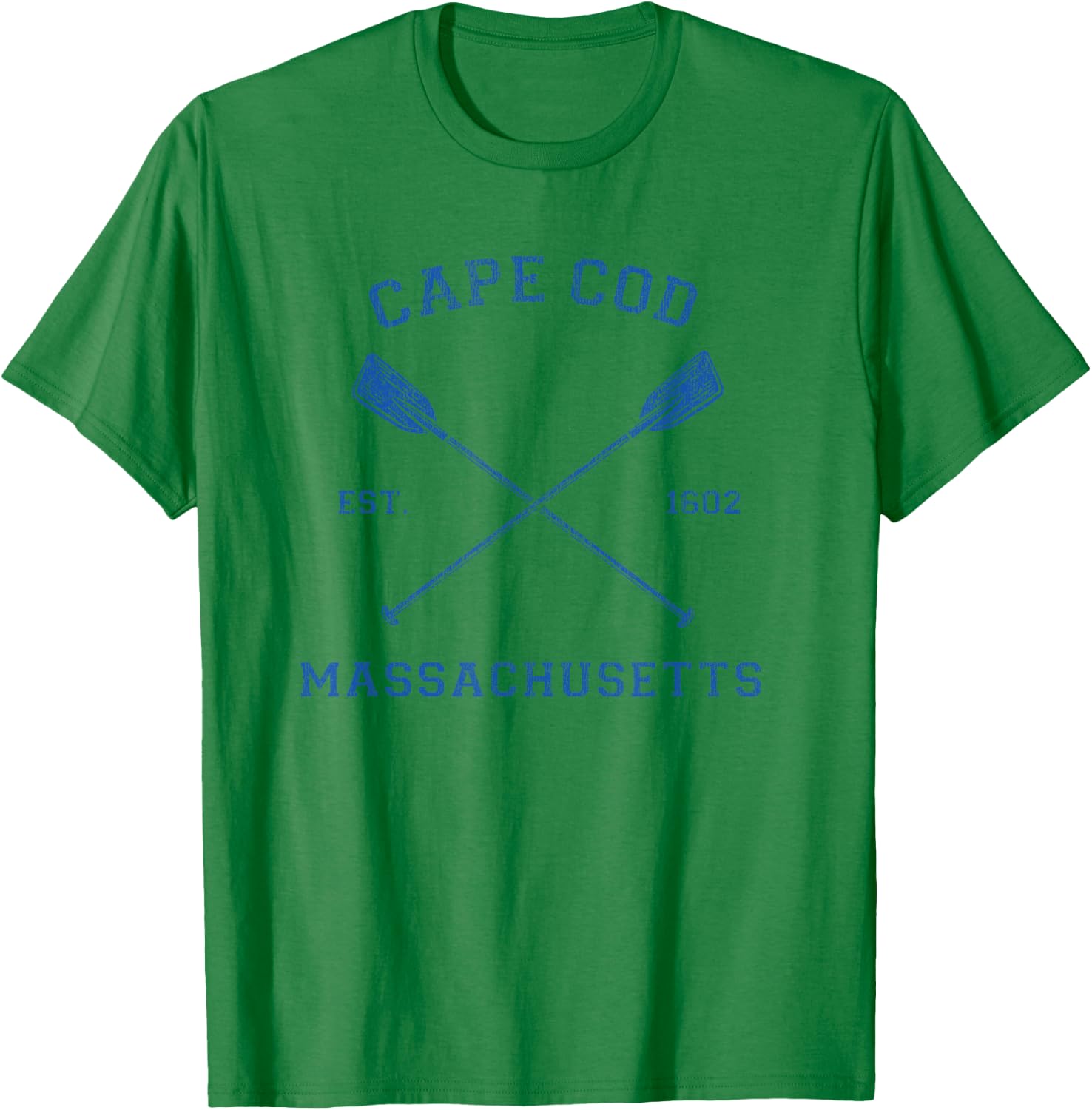 Vintage Cape Cod Vacation T-Shirt - T-Shirt | Irish Green