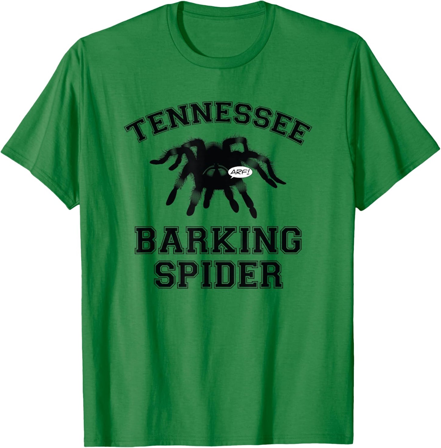 Tennessee Barking Spider T Shirt - Funny, Humor T-Shirt - T-Shirt | Irish Green