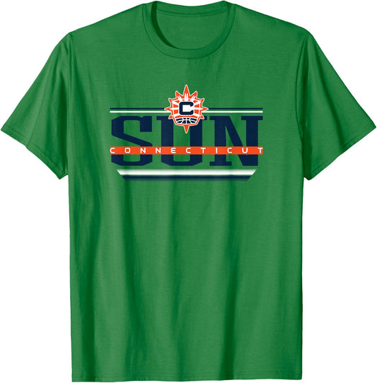 WNBA Connecticut Sun Over The Top T-Shirt - T-Shirt | Irish Green