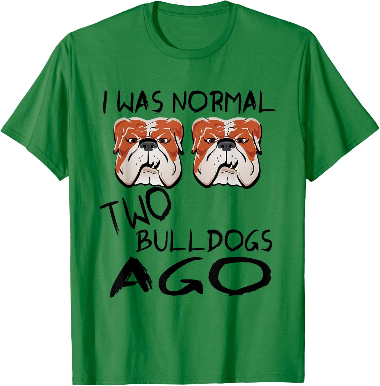 Funny Bulldog for Breeders Owner Gift Women Kids T-Shirt - T-Shirt | Irish Green
