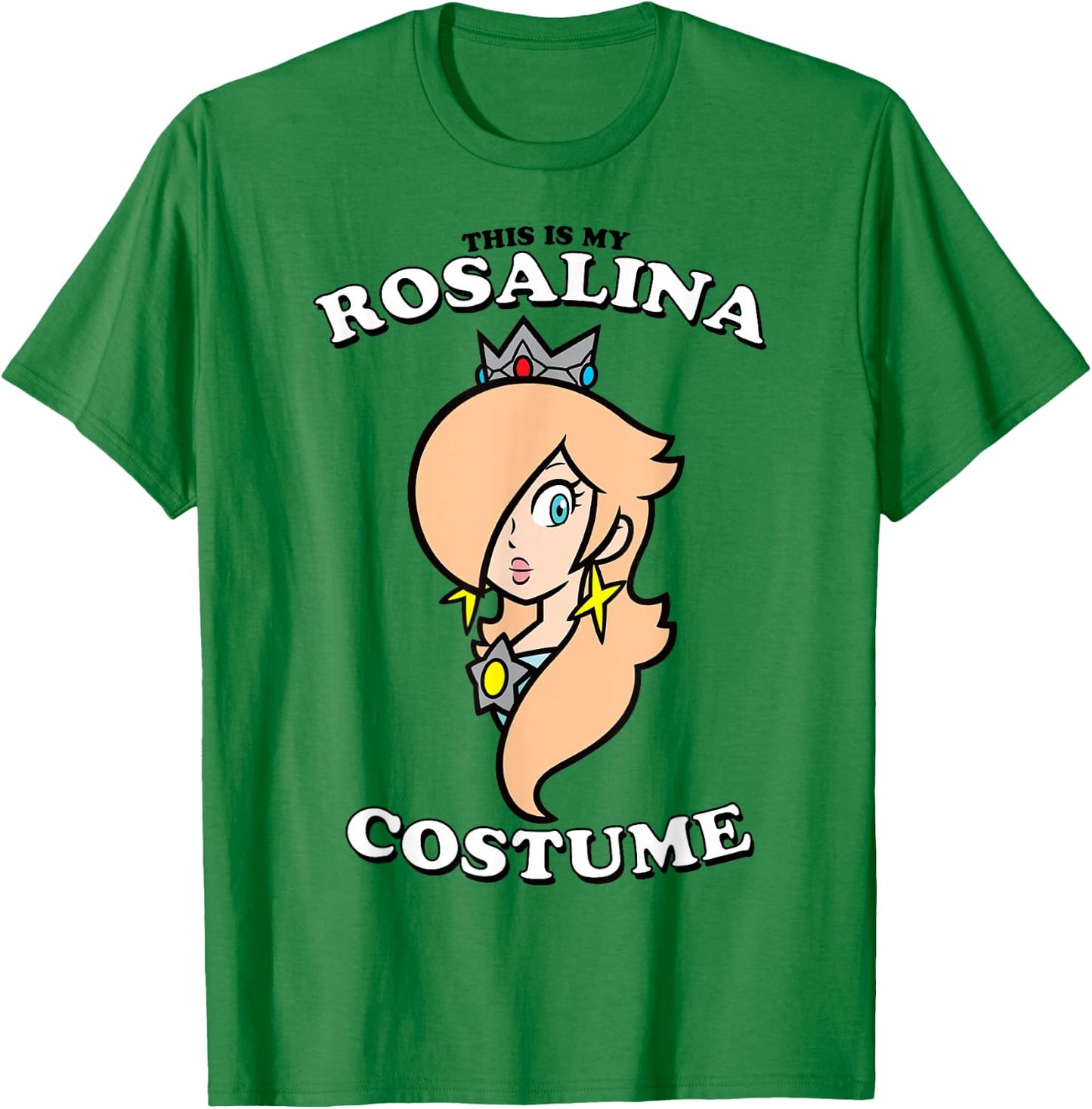 Super Mario Halloween This Is My Rosalina Costume T-Shirt - T-Shirt | Irish Green