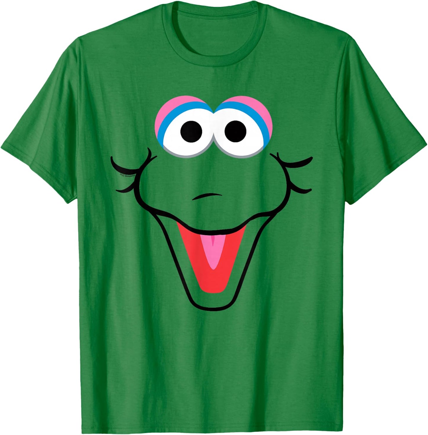 Sesame Street Big Bird Eyes Halloween Costume T-Shirt - T-Shirt | Irish Green
