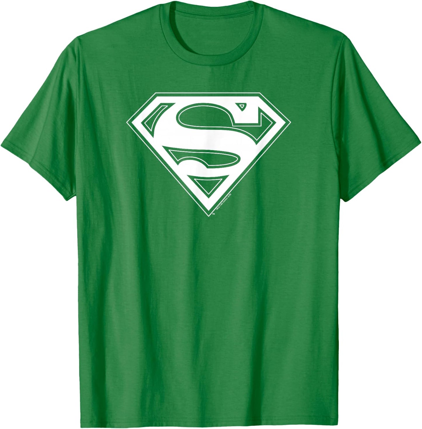 Superman Red & Gold Shield T-Shirt - T-Shirt | Irish Green