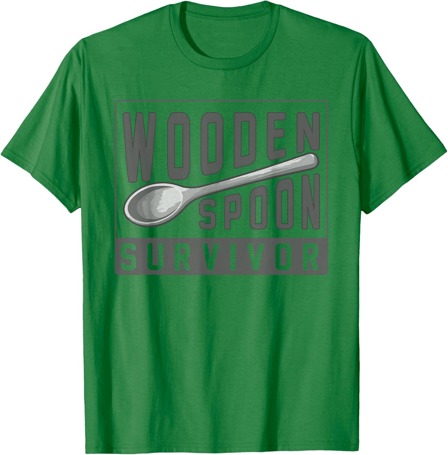 Wooden Spoon Survivor Champion I Survived The Wooden Spoon T-Shirt - T-Shirt | Irish Green