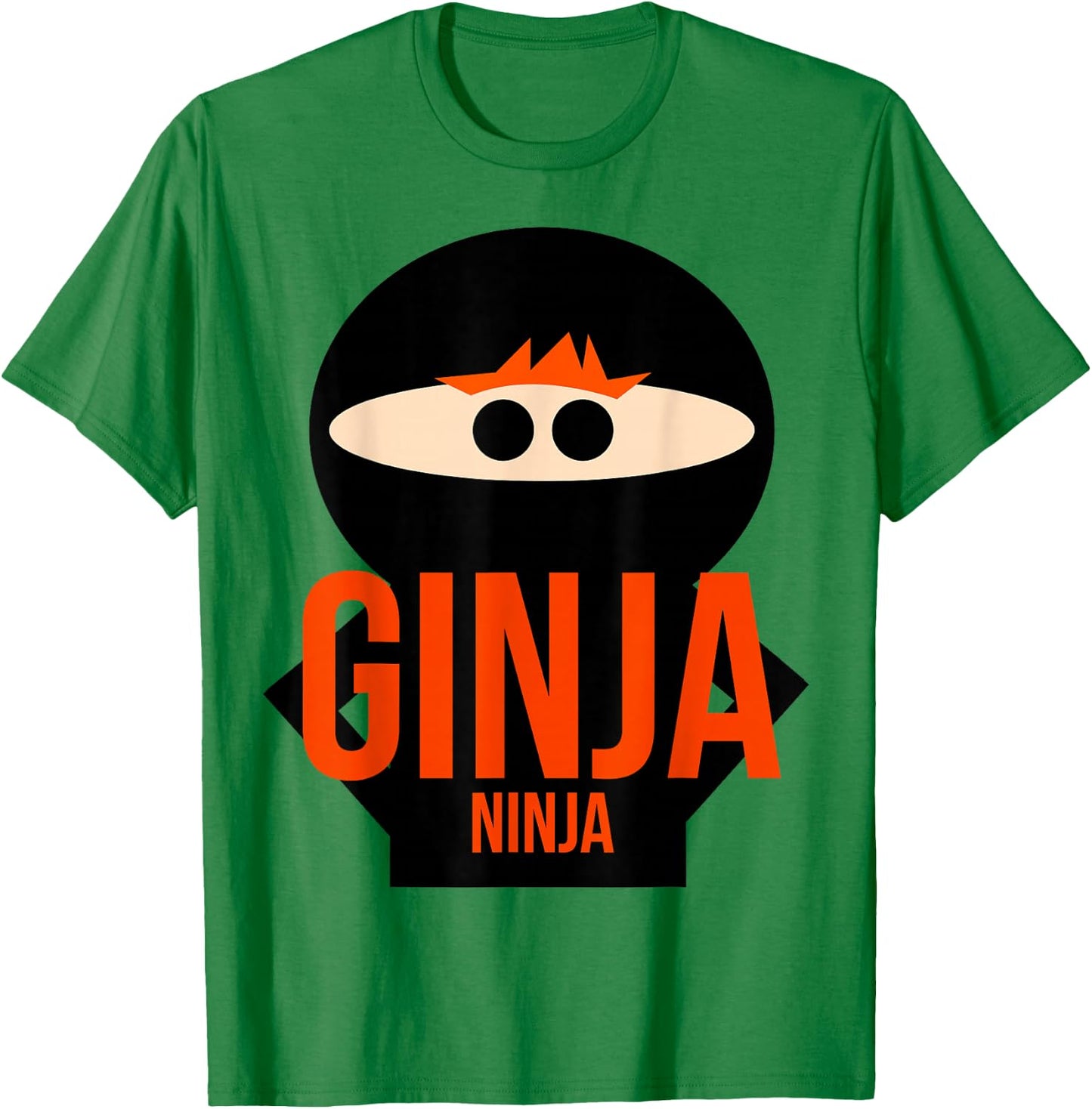 Ginja Ninja Funny T-Shirt - T-Shirt | Irish Green