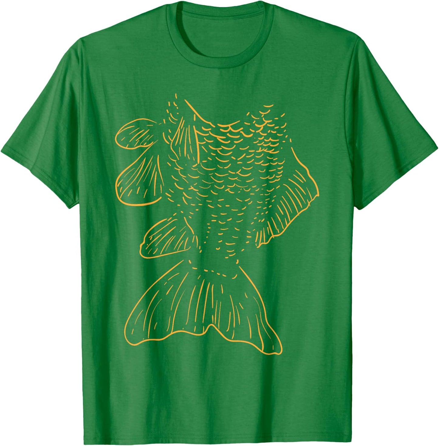 Goldfish Funny Animal Lazy DIY Costume Easy Halloween T-Shirt - T-Shirt | Irish Green