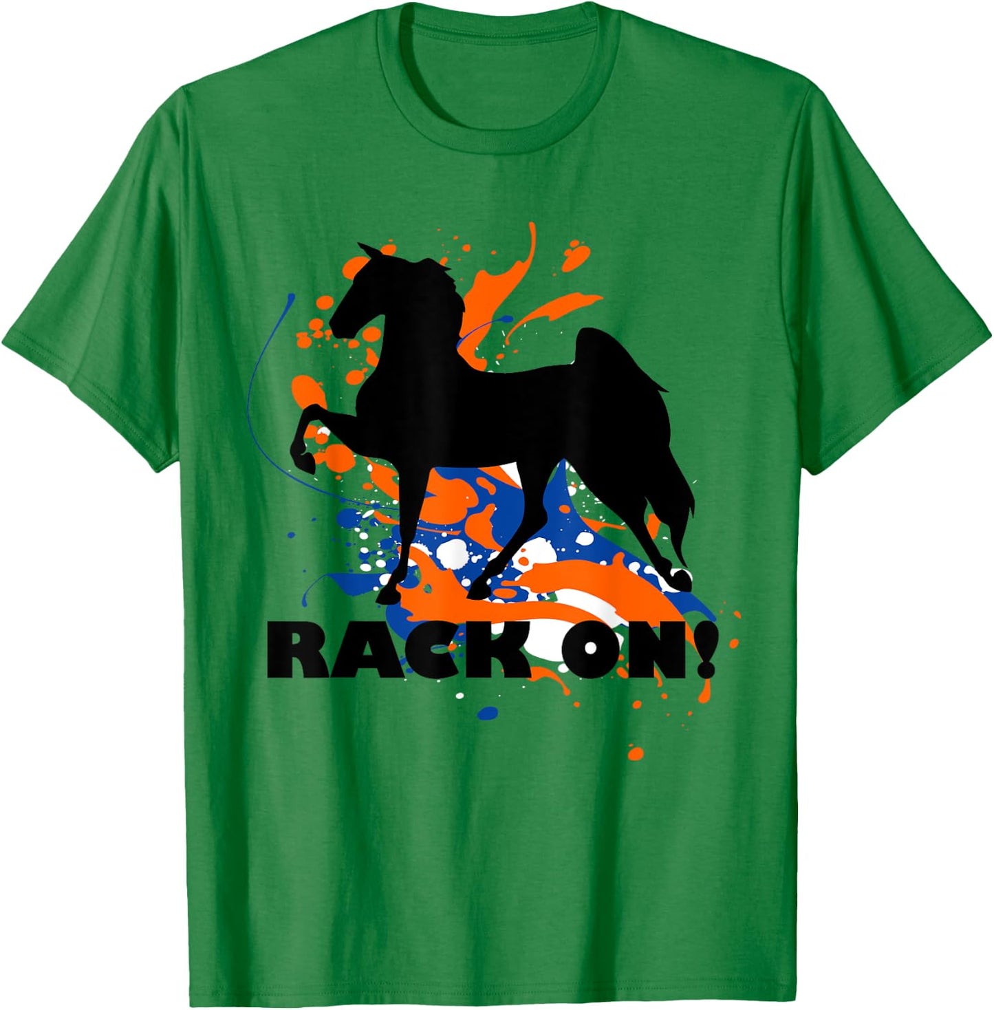 American Saddlebred Horse Training Gaited Horses Equitation T-Shirt - T-Shirt | Irish Green