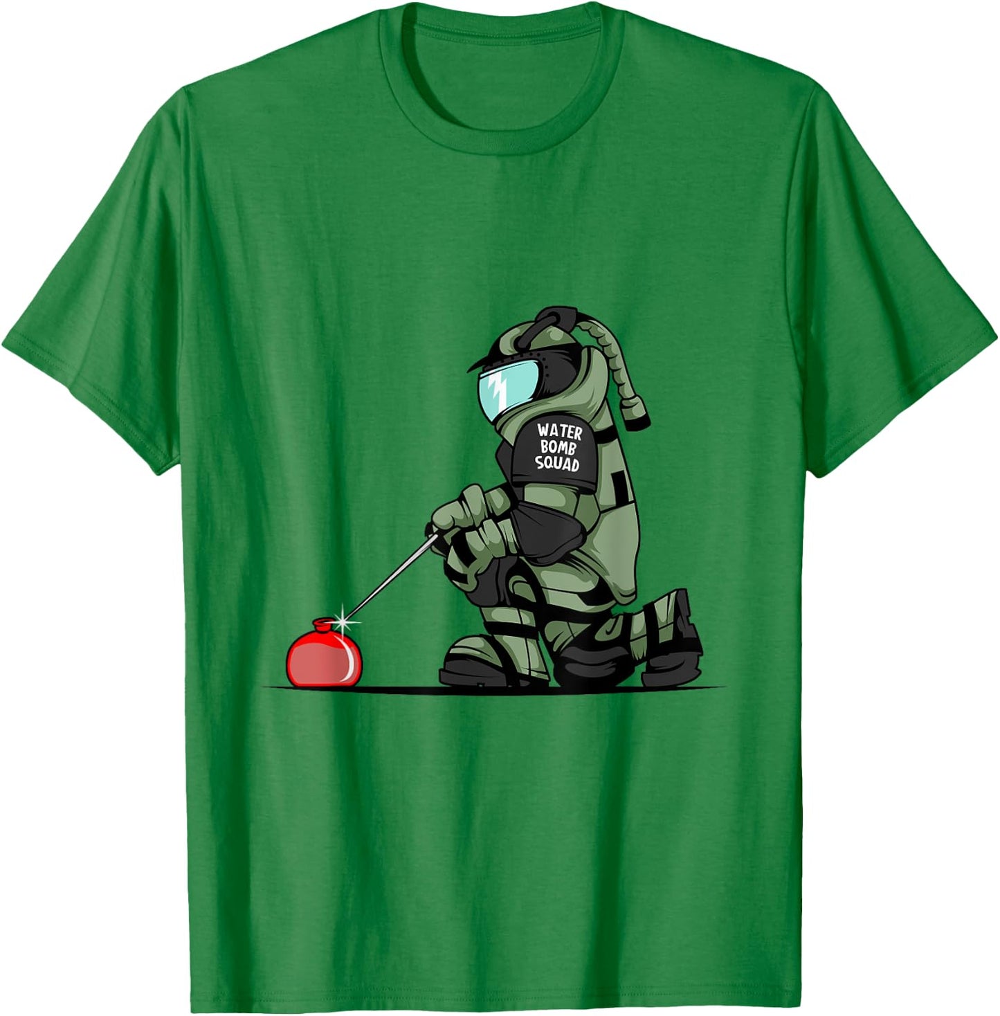 Water Bomb Squad T Shirt funny T-Shirt - T-Shirt | Irish Green