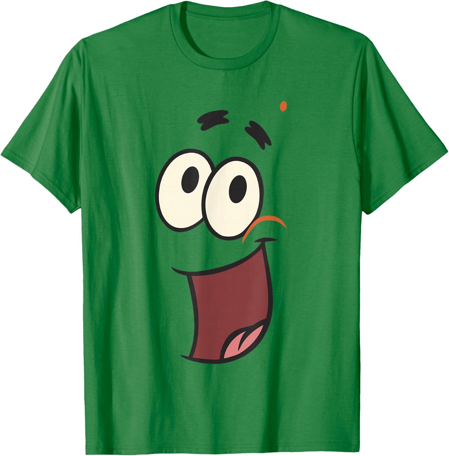 Spongebob Squarepants Patrick Star Large Face Costume T-Shirt - T-Shirt | Irish Green